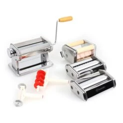 Carina Morena Pasta Maker Set Küchenmaschine 800W 4L Edelstahlschüssel -Klarstein Verkaufsgeschäft 60001807 yy 0008 titel Klarstein Pasta Maker Nudelmaschine