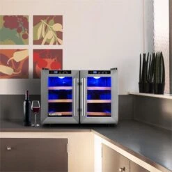 Reserva Saloon Weinset 2-teilig Weinkühlschrank Weinregal 14 Reserva Saloon Weinset 2-teilig Weinkühlschrank Weinregal -Klarstein Verkaufsgeschäft 60001813 yy 0003 logo