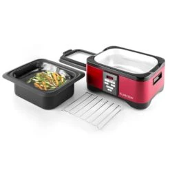 Tastemaker Sous Vide Garer Mit Foodlocker Slim Vakuumierer Und Vakuumierfolien-Rolle Komplett-Set 10 Tastemaker Sous Vide Garer Mit Foodlocker Slim Vakuumierer Und Vakuumierfolien-Rolle Komplett-Set -Klarstein Verkaufsgeschäft 60001816 yy 0005 ambient 03 Klarstein Tastemaker Sous Vide Garer