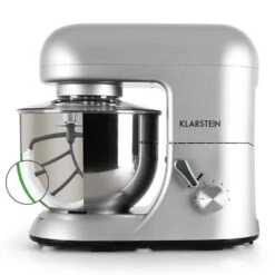 Bella Argentea Komplettset Küchenmaschine + Zusatzschüssel Silber 10 Bella Argentea Komplettset Küchenmaschine + Zusatzschüssel Silber -Klarstein Verkaufsgeschäft 60001830 yy 0003 detail Klarstein Bella Argentea Kuechenmaschine reedit