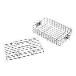 VitAir Zubehör-Set 3-teilig Edelstahl Aluminium-Druckguss 16 VitAir Zubehör-Set 3-teilig Edelstahl Aluminium-Druckguss -Klarstein Verkaufsgeschäft 60002085 yy 0007 titel Klarstein VitAir Steak Kaefig