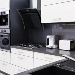 Sabia 60 Dunstabzugshaube 60cm | 600 M³/h | Energieeffizienzklasse A | Inklusive 2 X Aktivkohlefilter 15 Sabia 60 Dunstabzugshaube 60cm | 600 M³/h | Energieeffizienzklasse A | Inklusive 2 X Aktivkohlefilter -Klarstein Verkaufsgeschäft 60002216 yy 0003 ambient Klarstein Sabia Dunstabzugshaube schwarz