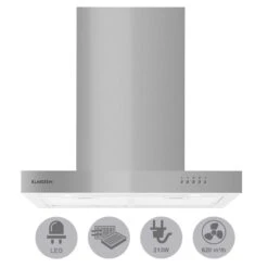 Zarah Dunstabzugshaube 60cm Umluftset 620 M³/h Aktivkohlefilter -Klarstein Verkaufsgeschäft 60002280 yy 0005 titel Klarstein Zarah Dunstabzugshaube