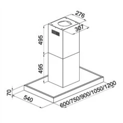 Madonna Dunstabzugshaube Umluftset 90cm 500 M³/h Aktivkohlefilter -Klarstein Verkaufsgeschäft 60002298 yy 0007 logo Klarstein Madonna Dunstabzugshaube 90cm reedit