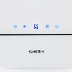 Karree Dunstabzugshaube Umluftset 60cm 640 M³/h LED Edelstahl Weiß -Klarstein Verkaufsgeschäft 60002317 yy 0006 logo
