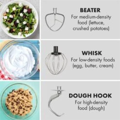 Curve Plus Küchenmaschinen-Set | 5l | 4-in-1 Fleischwolf | Silber 18 Curve Plus Küchenmaschinen-Set | 5l | 4-in-1 Fleischwolf | Silber -Klarstein Verkaufsgeschäft 60002330 yy 0007 logo Klarstein Curve Plus Kuechenmaschinen Set silber