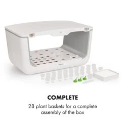 GrowIt Refill Kit Salad Pflanzschwamm 28 Pflanzkörbe Salad-Seeds Nährlösung -Klarstein Verkaufsgeschäft 60002414 yy 0007 logo Planting basket set of 28 pcs