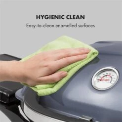 Parforce One Gasgrill 3,5kW 12000BTU SNJS Grilltisch Gasschlauch Grau -Klarstein Verkaufsgeschäft 60002432 yy 0006 logo Klarstein Parforce One Gasgrill 12000BTU grau