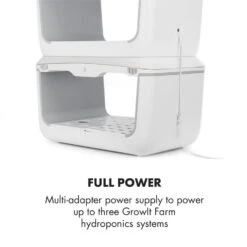 GrowIt Farm 2 Etagen Kit 2x Smart Indoor Garden Verbindungsset 22 GrowIt Farm 2 Etagen Kit 2x Smart Indoor Garden Verbindungsset -Klarstein Verkaufsgeschäft 60002465 yy 0011 logo Klarstein GrowIt Multi Adapter Netzteil
