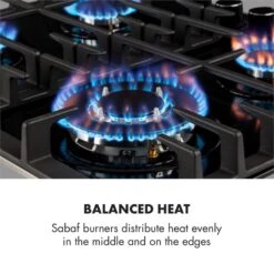 Kalahari Ignito Einbau-Ofen-Set Elektro / Gas 68Ltr Schwarz Edelstahl 21 Kalahari Ignito Einbau-Ofen-Set Elektro / Gas 68Ltr Schwarz Edelstahl -Klarstein Verkaufsgeschäft 60002586 yy 0008 logo Klarstein Ignito 4 Zonen Gaskochfeld schwarz