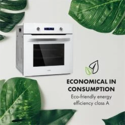 Gusteau Delicatessa Einbau-Ofen-Set Induktion 7000W 64Ltr Weiß Edelstahl 20 Gusteau Delicatessa Einbau-Ofen-Set Induktion 7000W 64Ltr Weiß Edelstahl -Klarstein Verkaufsgeschäft 60002590 yy 0006 logo Klarstein Gusteau Elektrischer Einbaubackofen weiss