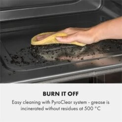 Gusteau Remy Einbau-Set Backofen + Einbau-Haube 2950W Weiß Edelstahl 15 Gusteau Remy Einbau-Set Backofen + Einbau-Haube 2950W Weiß Edelstahl -Klarstein Verkaufsgeschäft 60002591 yy 0004 logo Klarstein Gusteau Elektrischer Einbaubackofen weiss