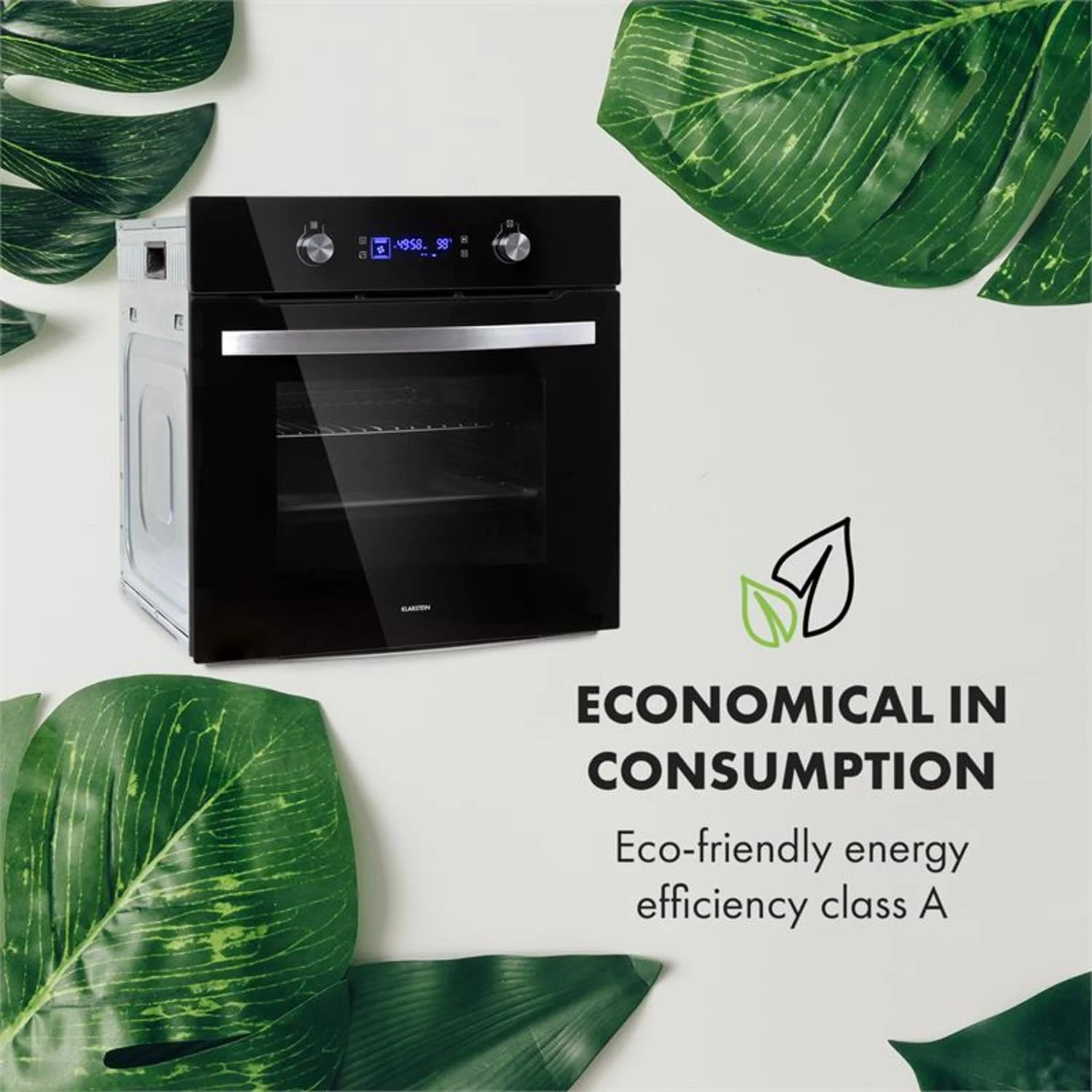 Gusteau Ignito Einbau-Ofen-Set Elektro / Gas 64Ltr Schwarz Edelstahl 7 Gusteau Ignito Einbau-Ofen-Set Elektro / Gas 64Ltr Schwarz Edelstahl – Bild 5