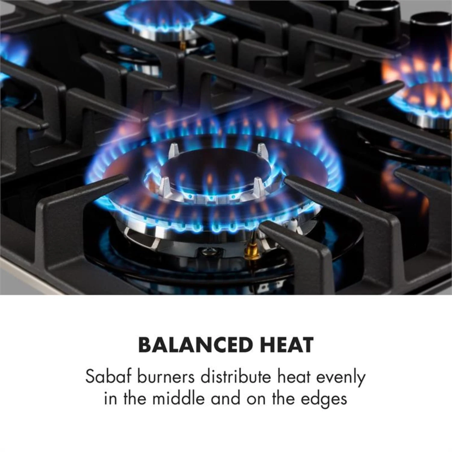 Gusteau Ignito Einbau-Ofen-Set Elektro / Gas 64Ltr Schwarz Edelstahl 9 Gusteau Ignito Einbau-Ofen-Set Elektro / Gas 64Ltr Schwarz Edelstahl – Bild 7