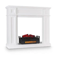 Lausanne Frame Kamingehäuse + Kamini FX Kamineinsatz 2000W MDF Klassisches Design