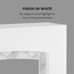 Studio Frame II Kamingehäuse + Kamini Kamineinsatz MDF Klassisches Design -Klarstein Verkaufsgeschäft 60002711 uk 0003 logo Klarstein Studio Frame II Kamingehaeuse