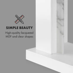 Studio Frame II Kamingehäuse + Kamini Kamineinsatz MDF Klassisches Design -Klarstein Verkaufsgeschäft 60002711 uk 0005 logo Klarstein Studio Frame II Kamingehaeuse