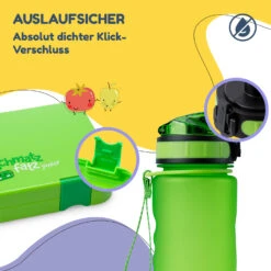 Schmatzfatz Frühstücksset Lunchbox & Trinkflasche Tritan Dicht BPA-frei -Klarstein Verkaufsgeschäft 60002938 de 0003 logo